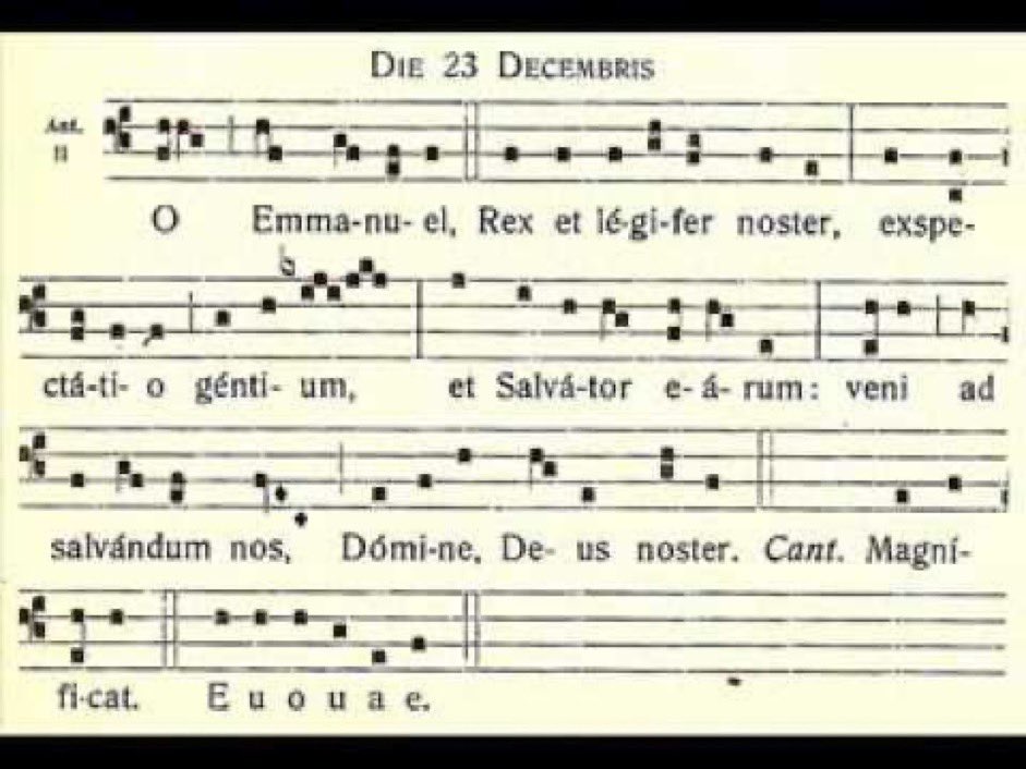 O Emmanuel:
O Emmanuel, our King and Lawgiver,
the Desire of all nations, and their Salvation:
Come and save us O Lord, our God #greatOsofAdvent #AdventAntiphons #Adfent #Advent