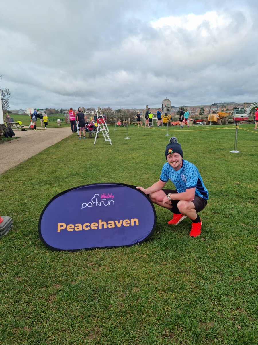 More <a href="/parkrunUK/">parkrun UK</a> tourism. Today I was down on the south coast at Peacehaven, near Brighton. Horrible head wind, lovely place to be 🏃🏼‍♂️🎄🎅🏻🏃🏼‍♂️