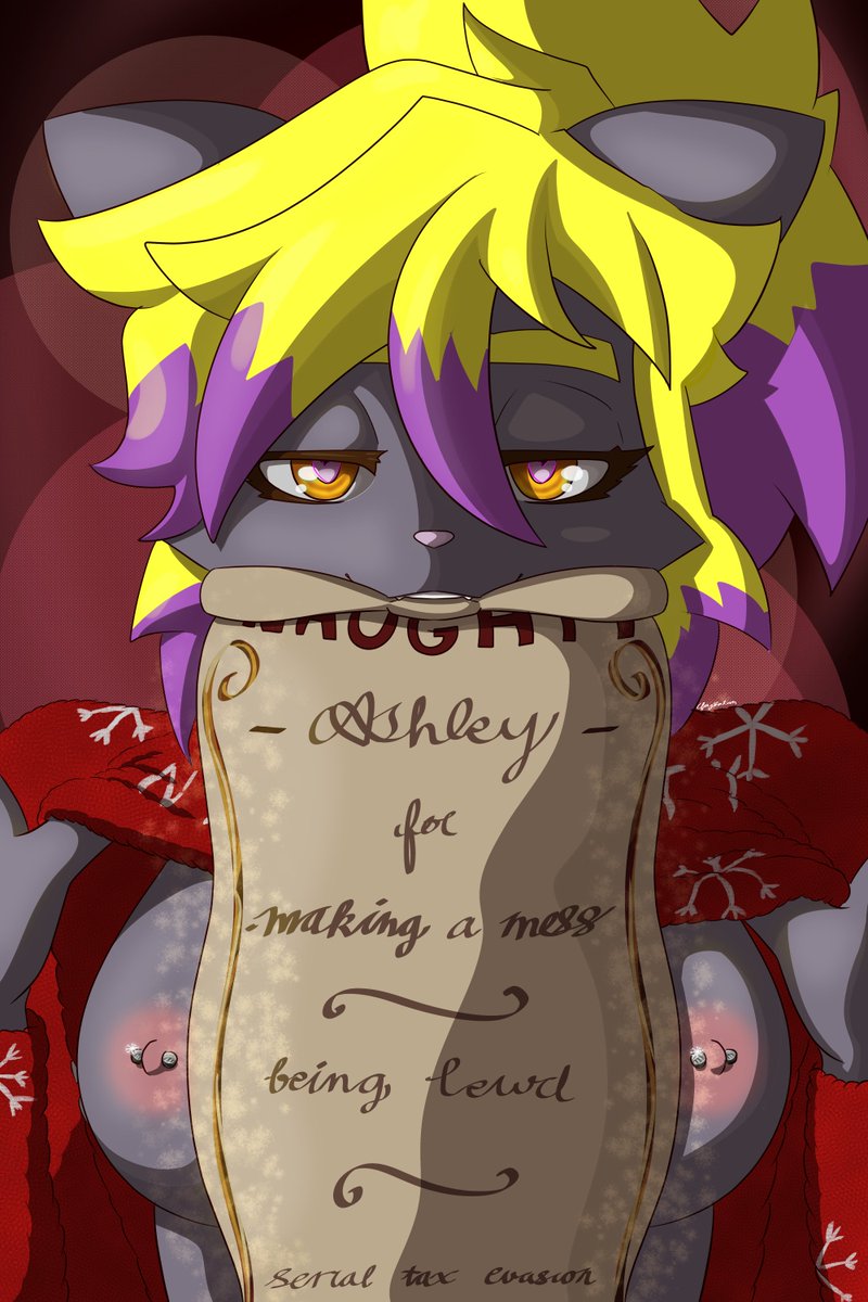 Saw this post x.com/Mewgle/status/…  by <a href="/Mewgle/">Mewgle.bsky.social</a>  and my art block went away! its a christmas miracle! ignore how scuffed the writing looks Santa was never taught cursive >:(