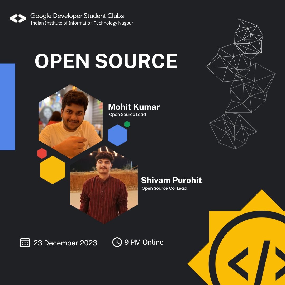 Google Developer Group IIIT Nagpur (@gdsc_iiitn) / Posts / X