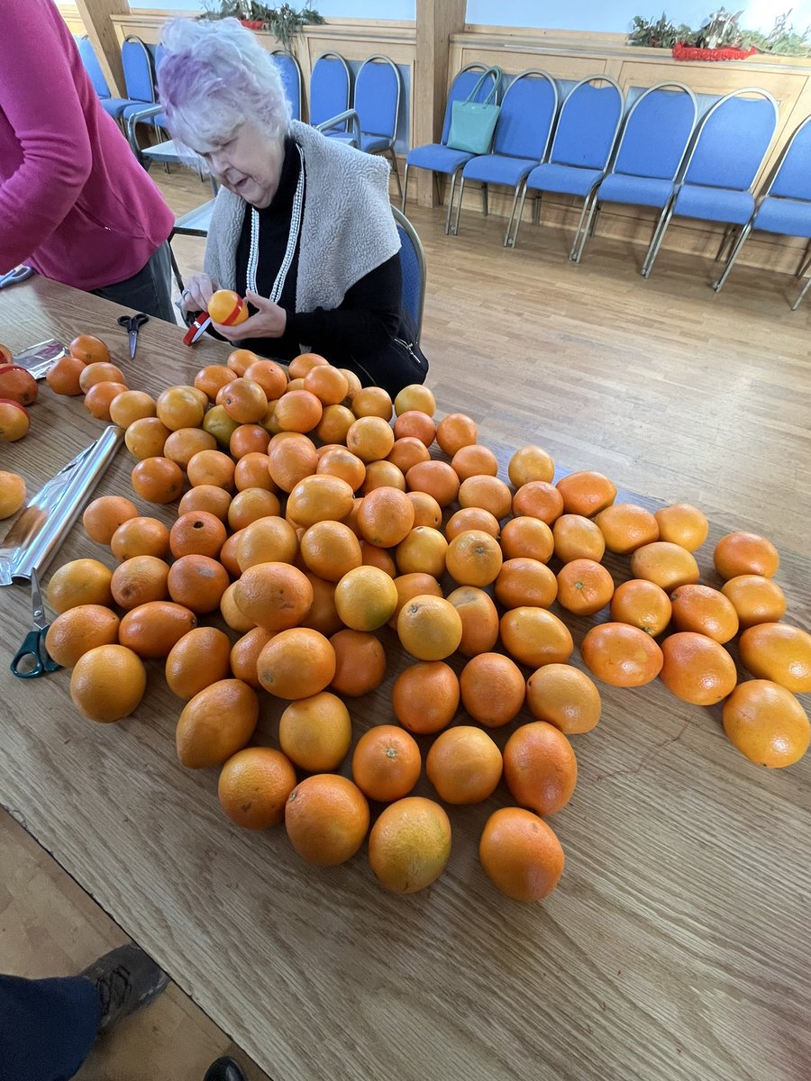 Christingle production in full flow here <a href="/StMarysPriory/">St Mary's Priory Church</a> ready for our Crib and Christingle Service at 4pm on Christmas Eve, with all join in nativity play! Come dressed for the part!! <a href="/MonmouthDCO/">Monmouth Diocese</a> <a href="/ChurchinWales/">The Church in Wales | Yr Eglwys yng Nghymru</a> <a href="/DerekTheWeather/">Derek Brockway - weatherman</a> <a href="/AberChronicle/">The Abergavenny Chro</a> <a href="/ianrees66/">IRees</a> <a href="/AberVoice/">Aberlad/Y Fenni Vice</a> <a href="/BBCWalesNews/">BBC Wales News</a>