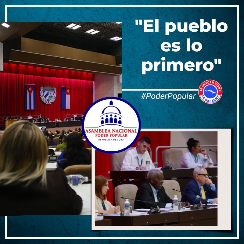 <a href="/DiazCanelB/">Miguel Díaz-Canel Bermúdez</a> "#EstaEsLaRevolución, la de su digno pueblo cubano. Entonces se imponen la voluntad de trabajar, el afán de avanzar, la disposición de perfeccionar y la convicción profunda de que vamos a vencer". #AsambleaPopular #CubaLegisla