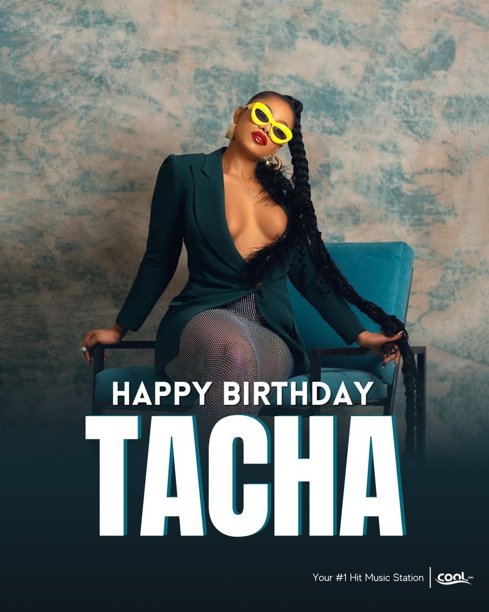 WAGWAN YOU GUYSSS🤭🎉 Happy Birthday to the Queen of the Titans🔱👑 @Symply_Tacha from us at Cool Fm as she turns 23😂❤️🎂 The one and the only Big Friday Show host!! Keep Shining girl ⭐️✨ #coolfm969 #symplytacha #birthdaygurl