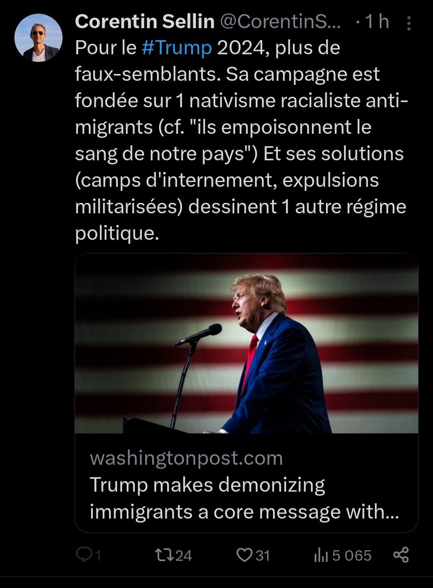 Gaetanop's tweet photo. @zemmouristanfr @TrumpFrance https://t.co/sPa0H2Wt7y