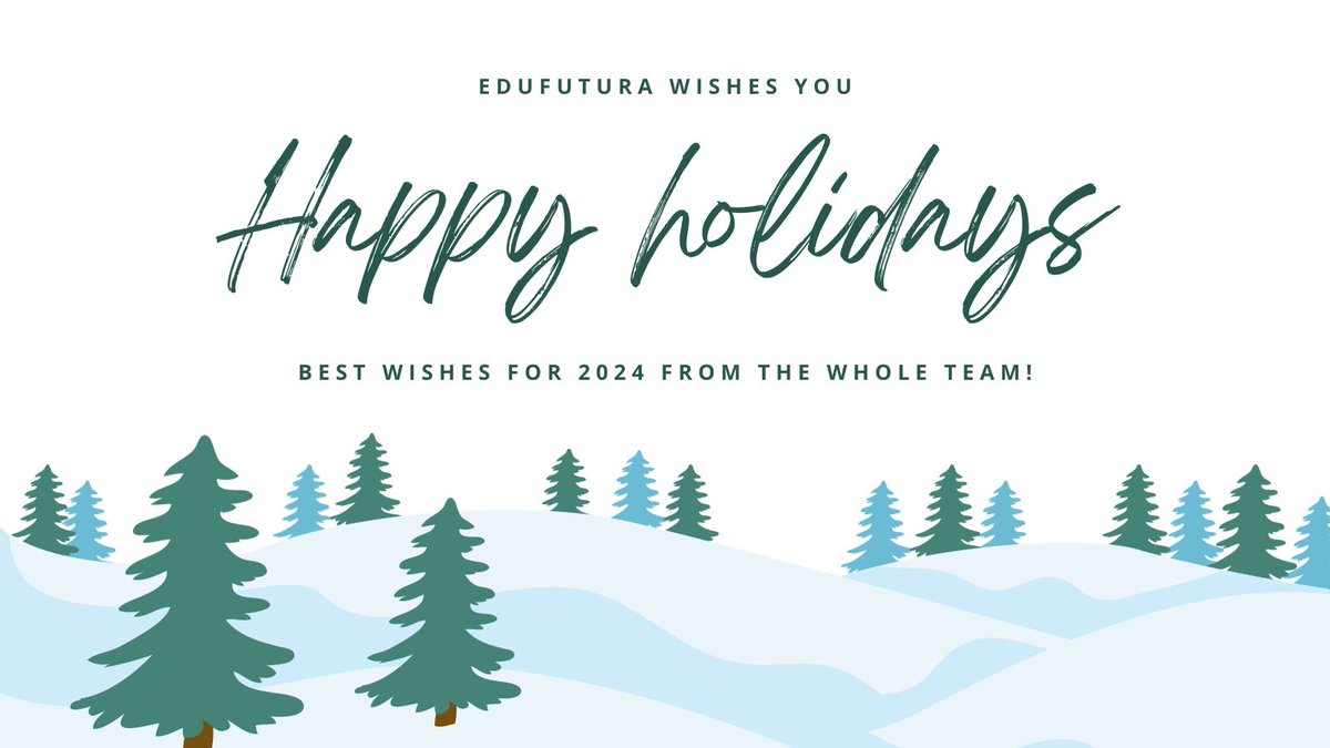 Svima koji nas prate EduFuturin tim od srca želi svako dobro povodom blagdana i u novoj godini!