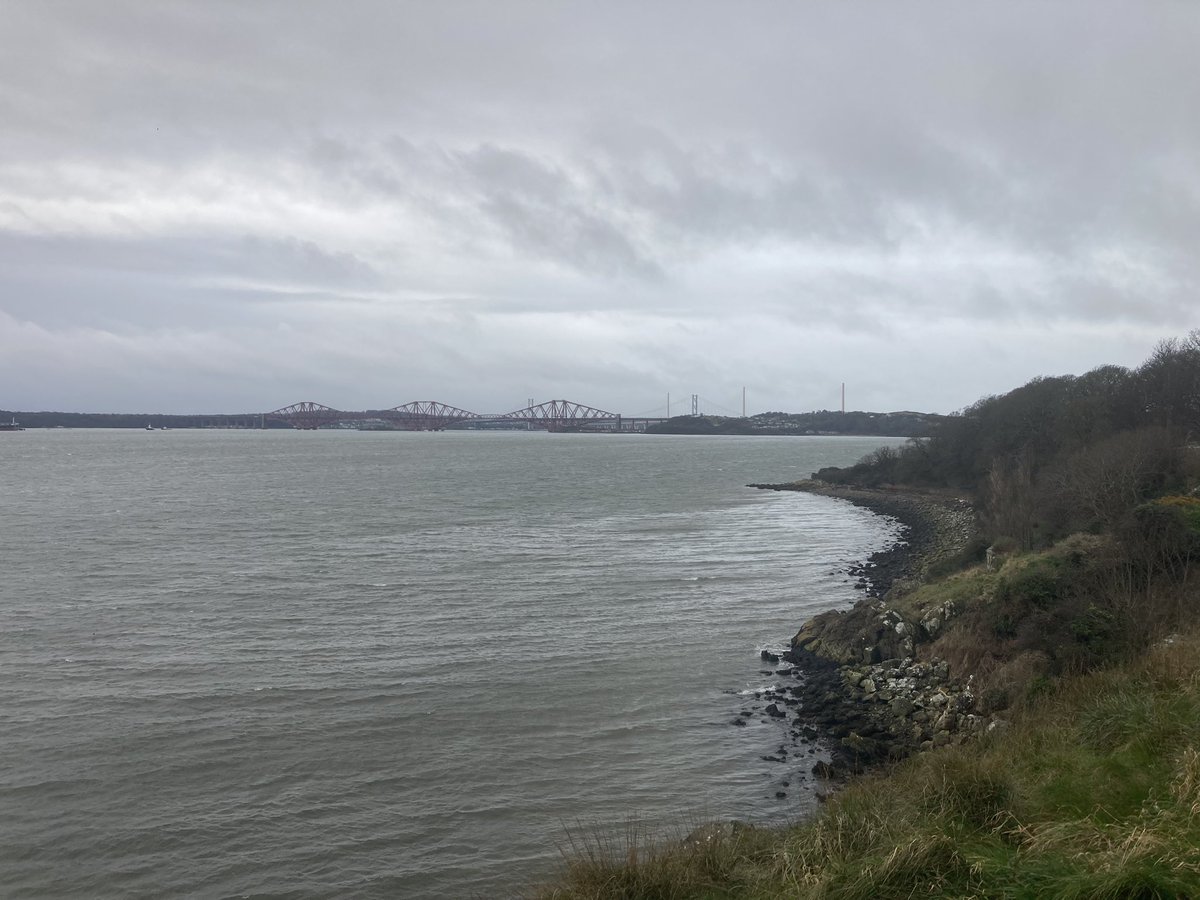 Lovely run along the Dalgety Bay coast this morning