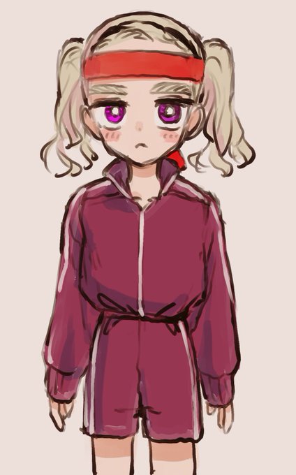 ハチマキを巻きやすいおでこなうちの子 #nijieith_oc 