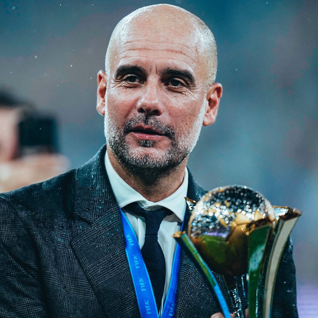 Pep Guardiola's Man City in 8 Years: 🏆 16 Trophies 🏆 Premier League champions 5 times 🏆 Champions League winners 🏆 Club World Cup winners 🏆 Achieved all domestic cups The greatest football manager ever ???