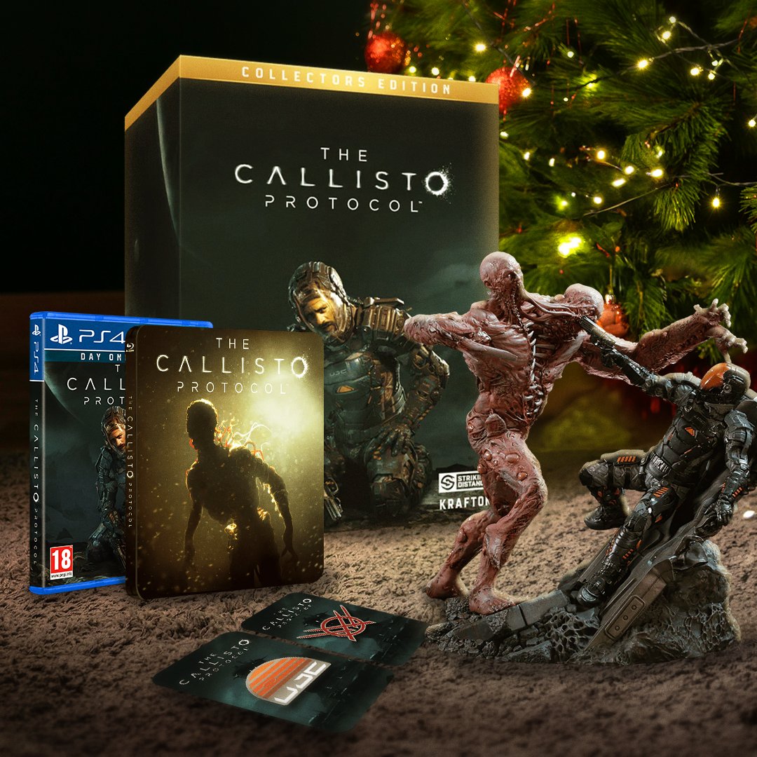 Jullie vinden het vast niet erg om nog een Collector's Edition te winnen? 👀

Bij deze kun je vandaag een The Callisto Protocol Collector's Edition winnen voor PS4 (de game heeft een gratis PS5 upgrade!)

Hoe doe je mee?
👉 Volg ons &amp; retweet
👉 Je bent 18+ (🇧🇪🇳🇱🇱🇺)

Succes!