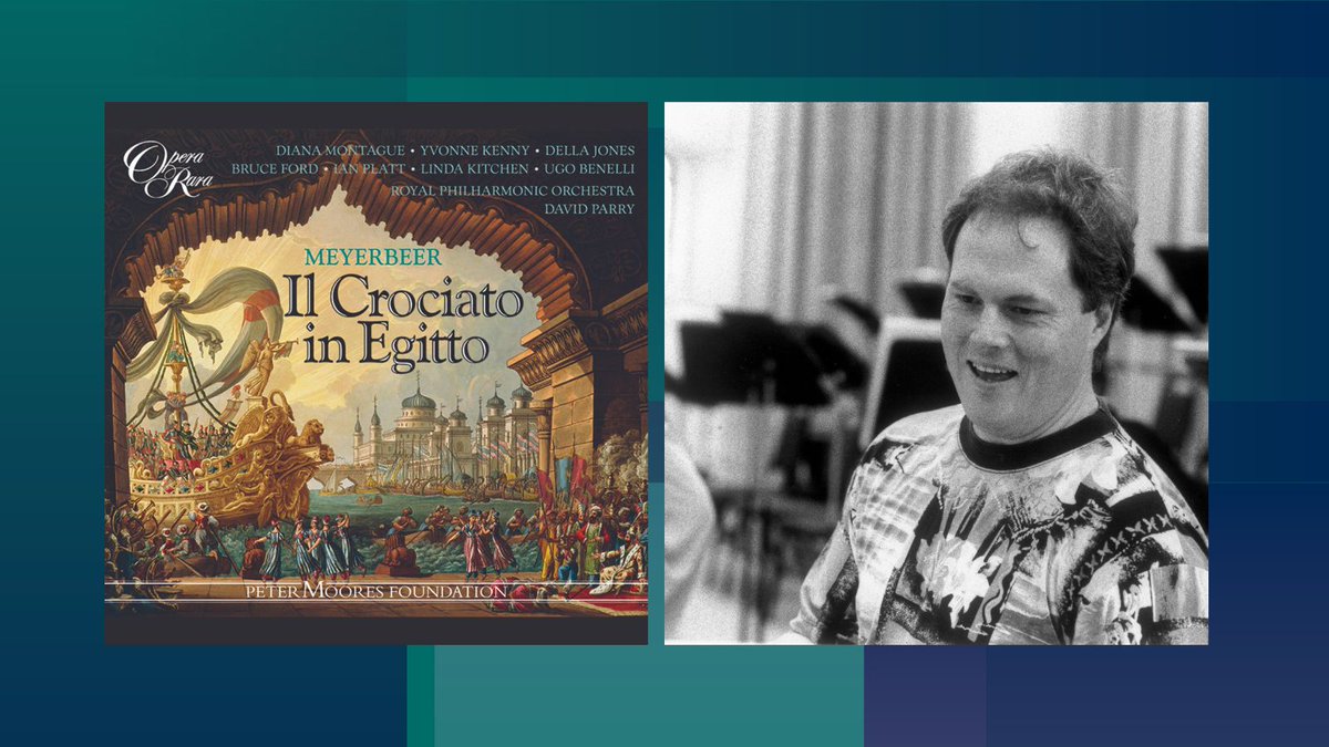 OperaRara's tweet photo. Our final #RecordingFirsts artist this year is Bruce Ford who made his first studio recording with us as Adriano in Meyerbeer's Il crociato in Egitto. We went on to make another 18 together!
'Suona funerea' is our last #TrackOfTheDay for 2023 - enjoy ➡️ https://t.co/pMUk6UA6sv https://t.co/G1fPNpDAOJ