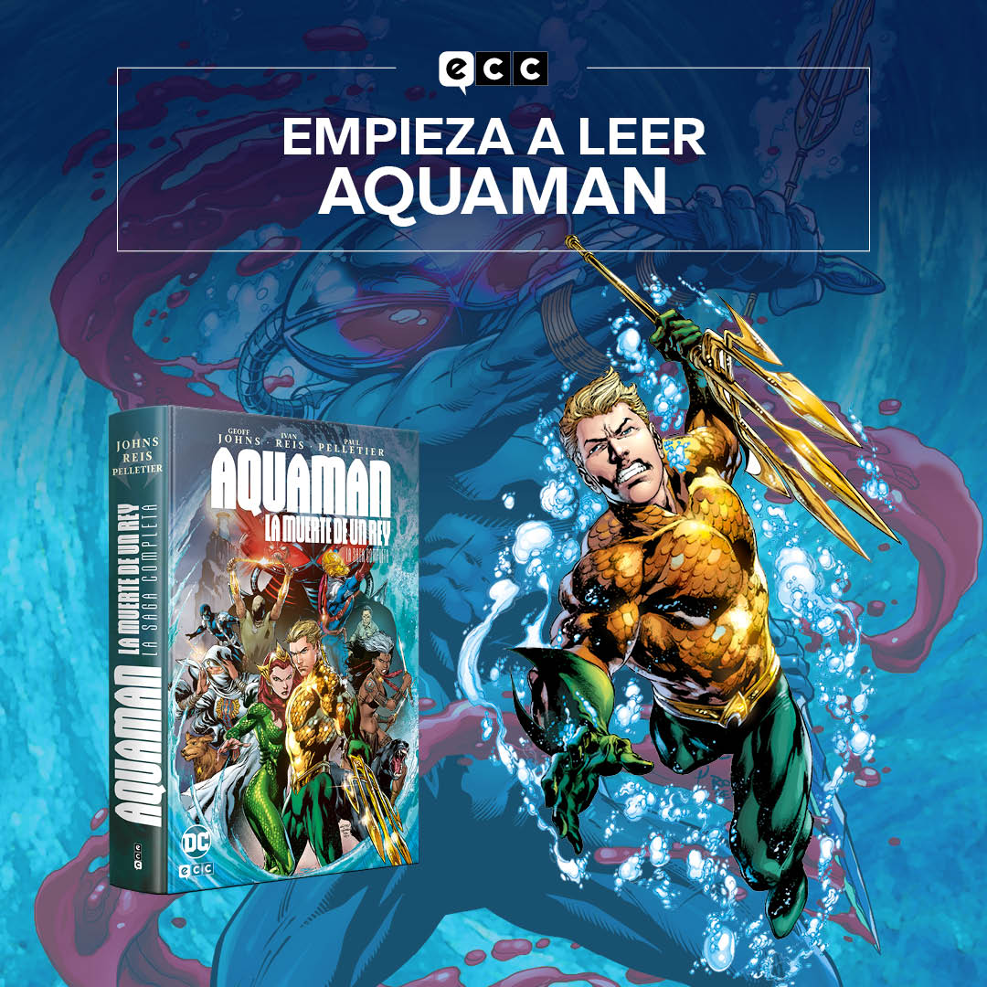 ¡Si os ha gustado Aquaman y el reino perdido, no os podéis perder los mejores cómics del rey de Atlantis! En la web os recomendamos una serie de títulos protagonizados por el héroe y su entorno: eccediciones.com/contenidos/emp…