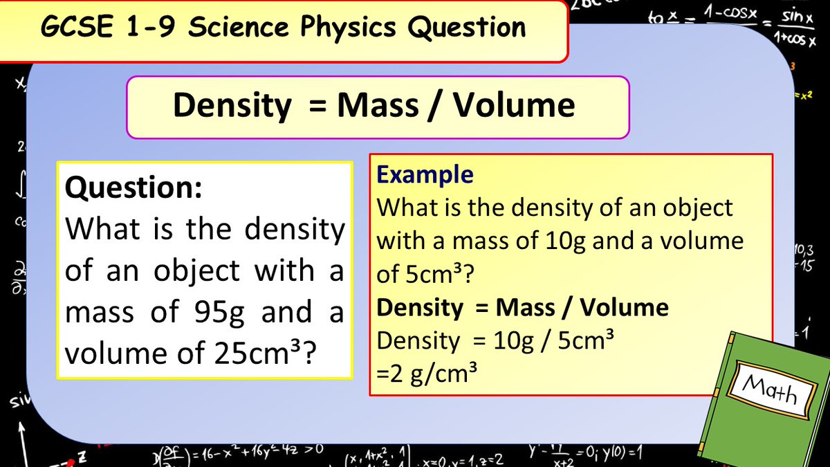 teacherchalky1's tweet photo. Don't forget about the extra maths content in the GCSE Science spec! Have a go at this equation practice question. #ukedchat #aqaphysics #aqascience #sciencerevision #revision https://t.co/id2nRKkxto