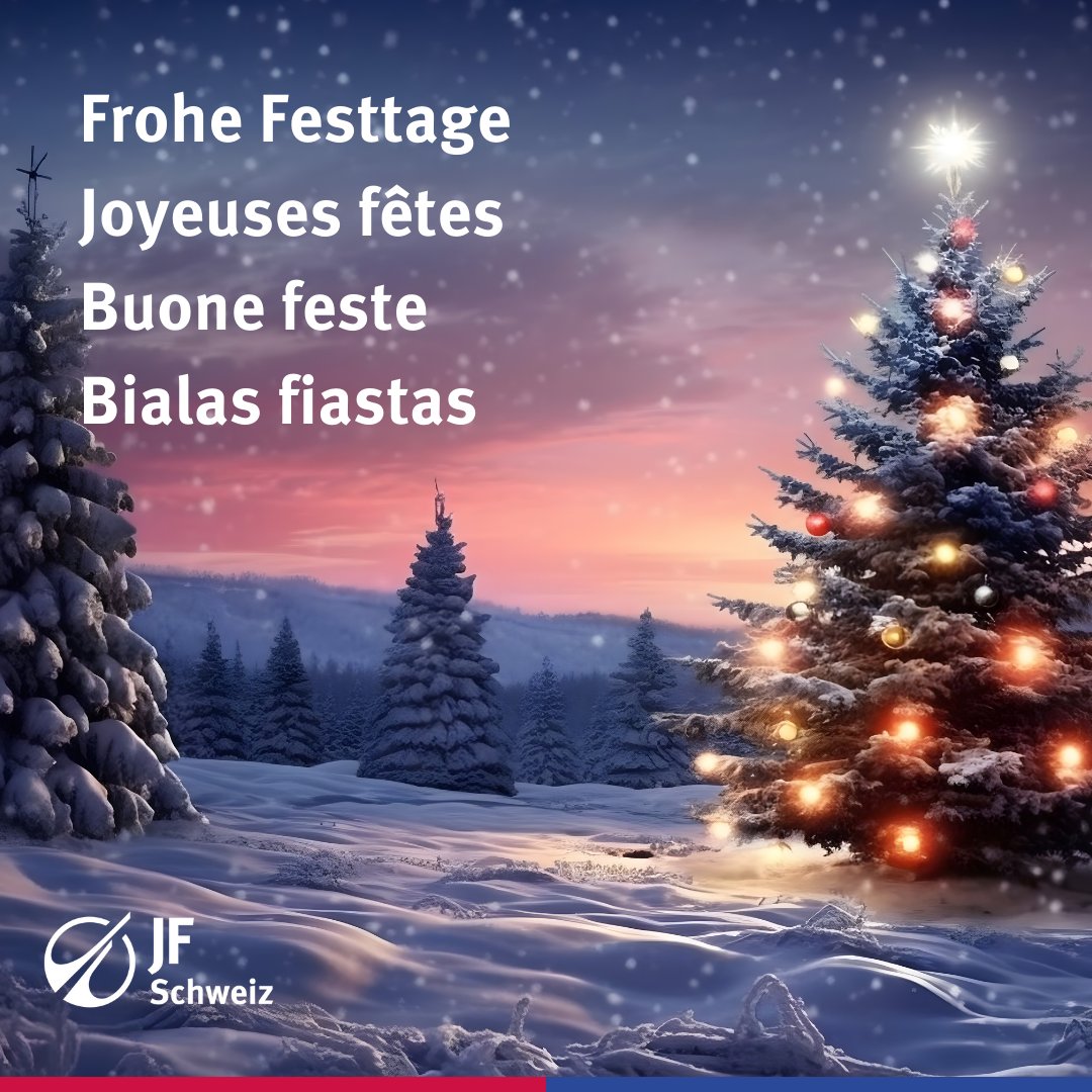 Jungfreisinnige's tweet image. Die Jungfreisinnigen wünschen euch und euren Liebsten wunderbare Festtage und einen guten Rutsch ins neue Jahr! 🎄✨