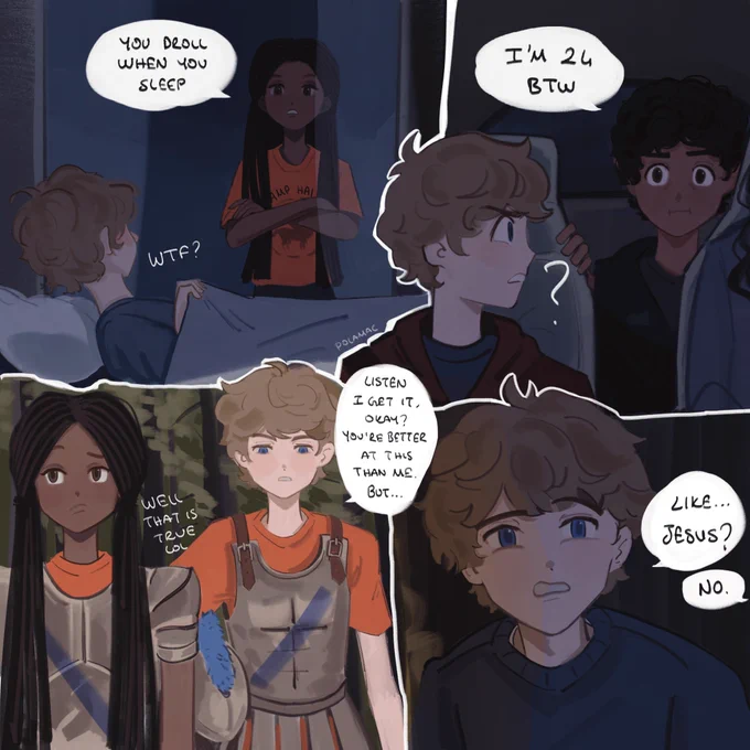 some highlights from the first two ep!! #pjo #PercyJacksonAndTheOlympians 