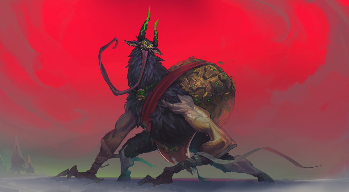 ozanpulat_art's tweet image. Krampus for #CDChallenge