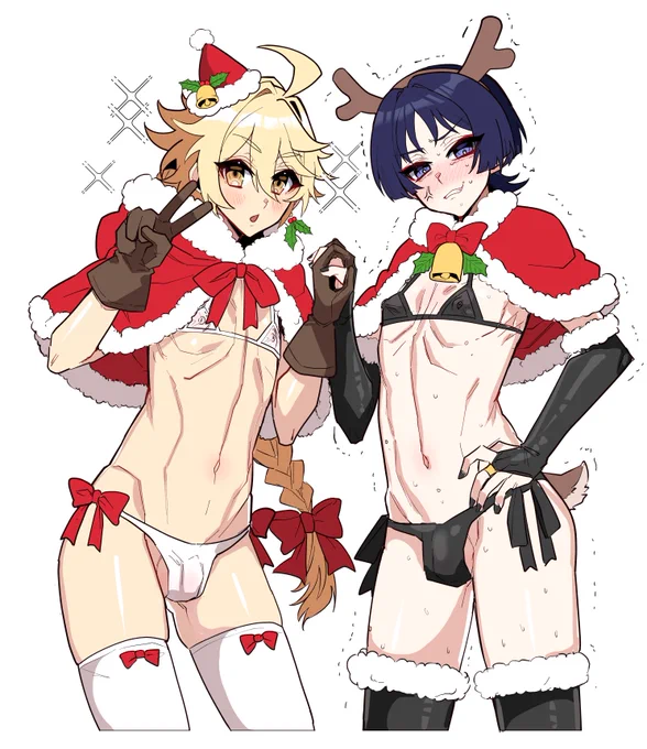 そして一年前のクリスマスがこちらです もう全部やらかしてる