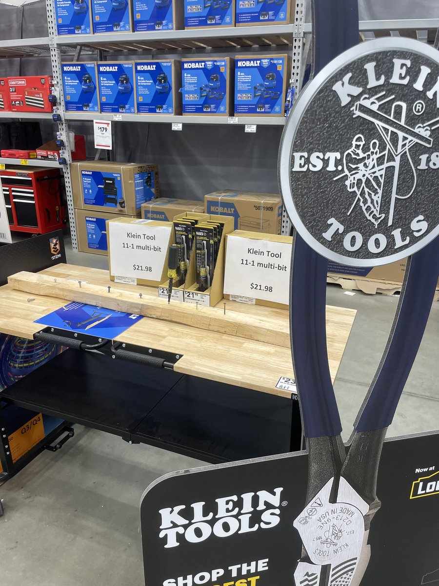 Store Mgr 2862 (@chrisleake2828) on Twitter photo New <a href="/Lowes/">Lowe's</a> 11 in 1 impact screw driver from <a href="/Klein_Tools/">Klein Tools</a>!!! Great stocking stuffer for last minute shoppers!!! #Christmas #lowes #gifts #R1Demos <a href="/BenitoKomadina/">Benito.Komadina@Lowes</a> New <a href="/Lowes/">Lowe's</a> 11 in 1 impact screw driver from <a href="/Klein_Tools/">Klein Tools</a>!!! Great stocking stuffer for last minute shoppers!!! #Christmas #lowes #gifts #R1Demos <a href="/BenitoKomadina/">Benito.Komadina@Lowes</a>