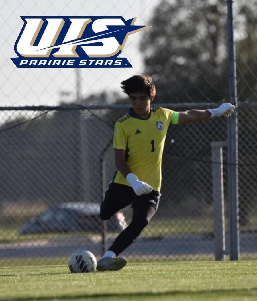 Excited to announce my verbal commitment to continue my academic and athletic career at the University of Illinois-Springfield! I want to thank my family, friends, and my coaches for helping and supporting me all these years.