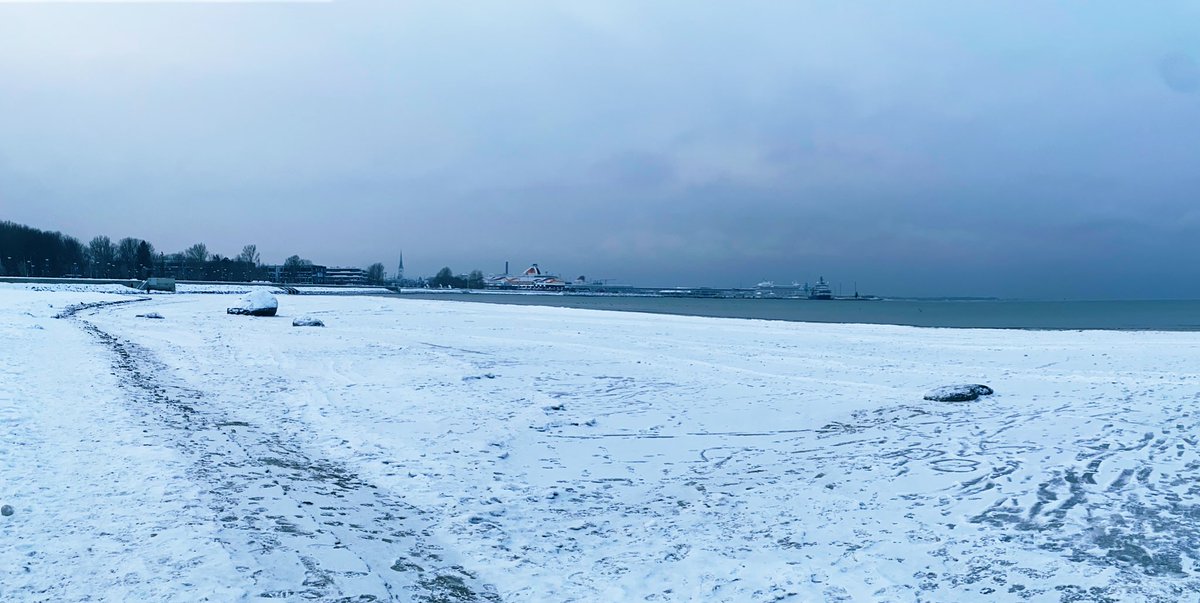 'Like snow on the beach' - Tallinn 🇪🇪🤍