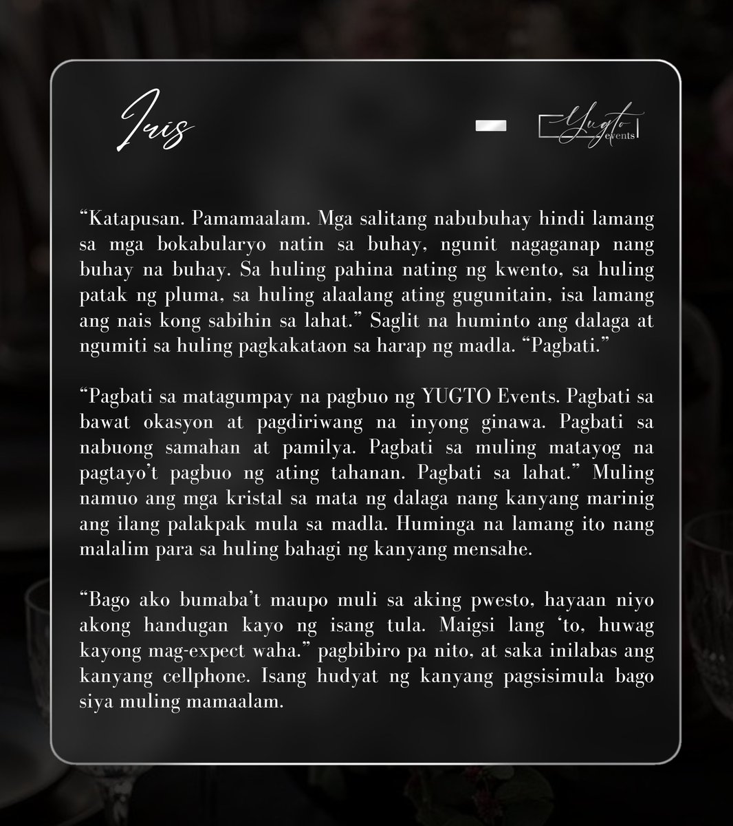 alikmatala's tweet photo. @CLRW0RKS @ACBFW0RKS @evyrcrds @QUENWORKS @astreignn @YugtoEvents ⠀⠀
⠀
⠀⠀⸙  PAHIMAKAS  ⋮  DATING DIREKTOR
           https://t.co/NUPp9olJBr⠀⠀
⠀
⠀⠀ https://t.co/kOH6RZw4wG