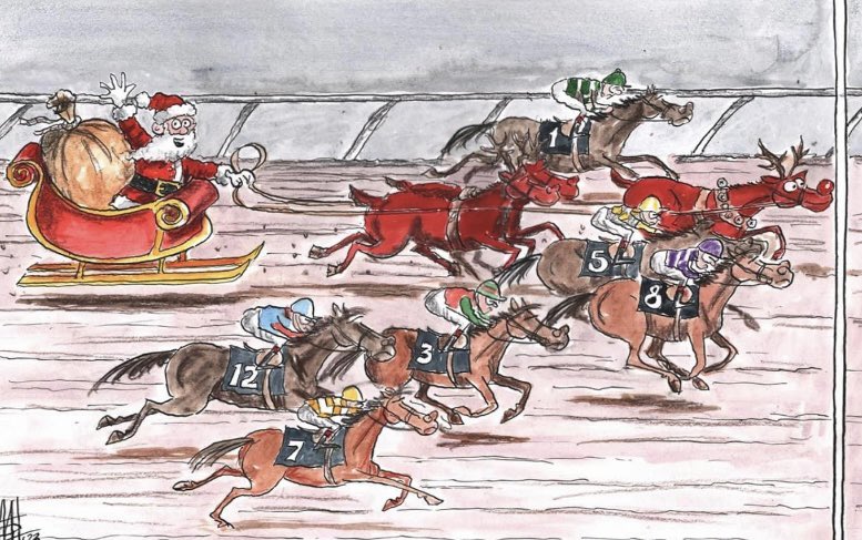 To my Standardbred friends :                         Happy Holidays!