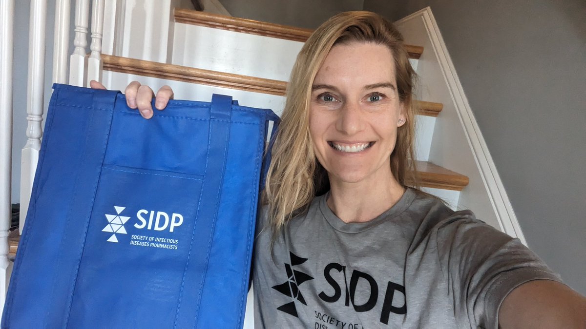 Well, if there is a silver lining in needing to run to the grocery store again (you know, after sending the husband out with a list yesterday 😶) it's being able to use my new @SIDPharm swag. My excitement for the grocery bags is unhinged 🤣