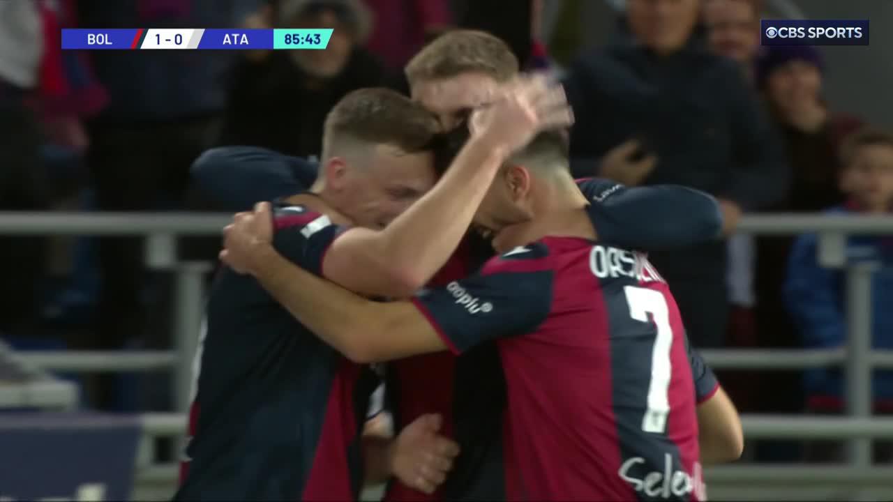 BOLOGNA CAN'T STOP WINNING! 😤It's the Scotsman Lewis Ferguson with the late goal to keep Bologna top four in Serie A. 🔥