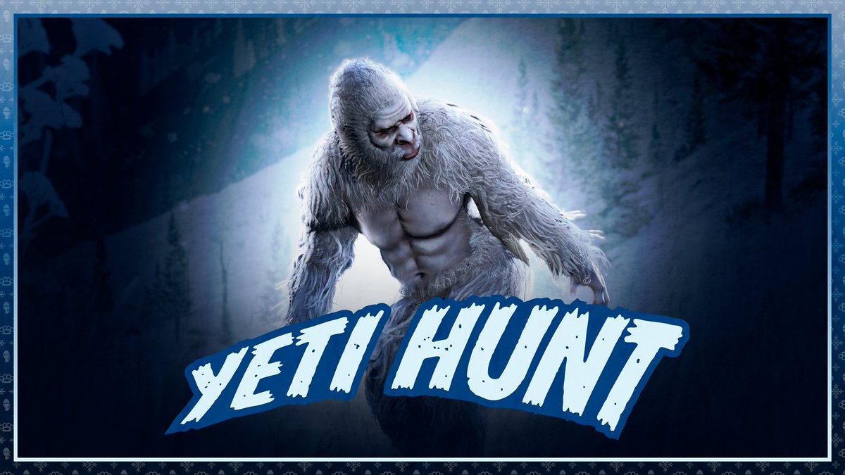 An extensive search for the folkloric Yeti is underway in Southern San Andreas. Locate and investigate five clues in the new Yeti Hunt. Find and defeat it by January 3 to unlock the Yeti Outfit: rsg.ms/8d94a9a