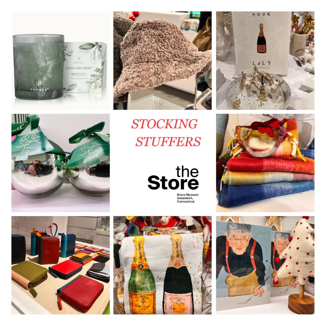 We have a wide selection of unique and interesting #stockingstuffers that would be perfect for anyone on your list. 

We are open today, Monday, December 18, from 10 am to 1 pm. 

 #GreenwichCT #shoplocal