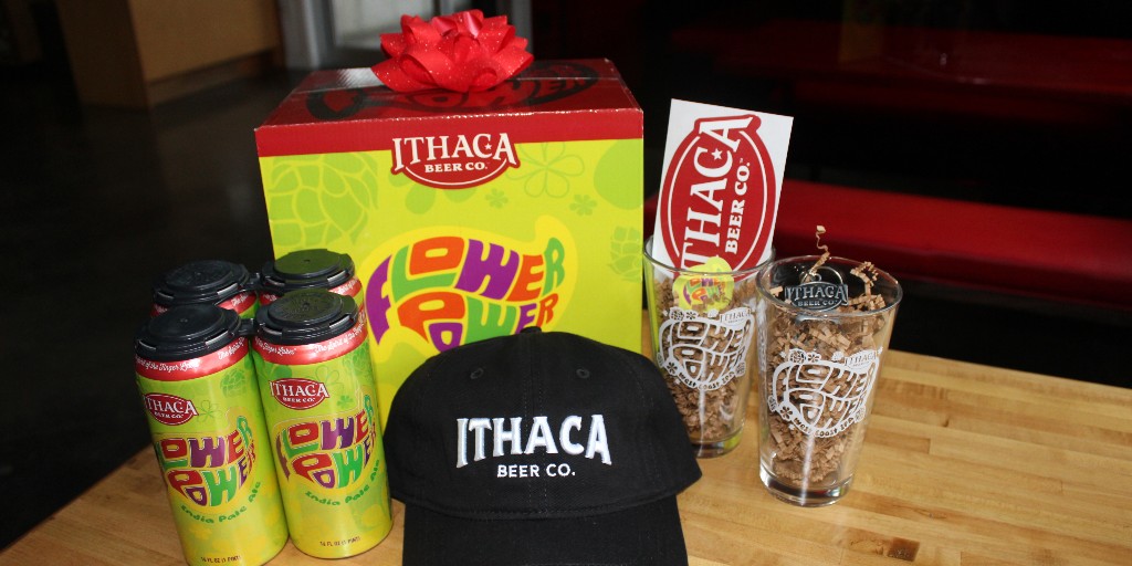 Who doesn't want Flower Power under their Christmas tree? 🍻🎄

🚨TODAY is the last day to pick up your "Cousin Eddie" gift box before Christmas! Our Brewery taproom location will be open  from 12-9 PM.

#IthacaBeerCo #CousinEddie #GiftBox #FlowerPower
