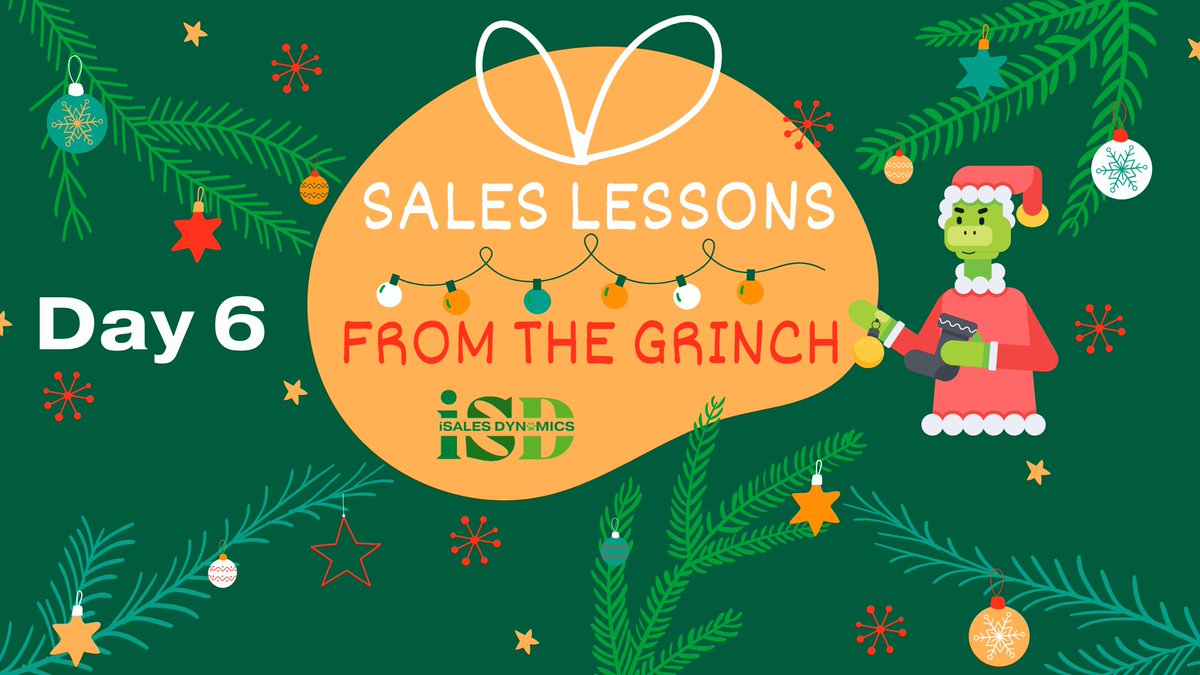 Learn #sales lessons from the #Grinch
 isalesdynamics.com/2023/12/23/bal…