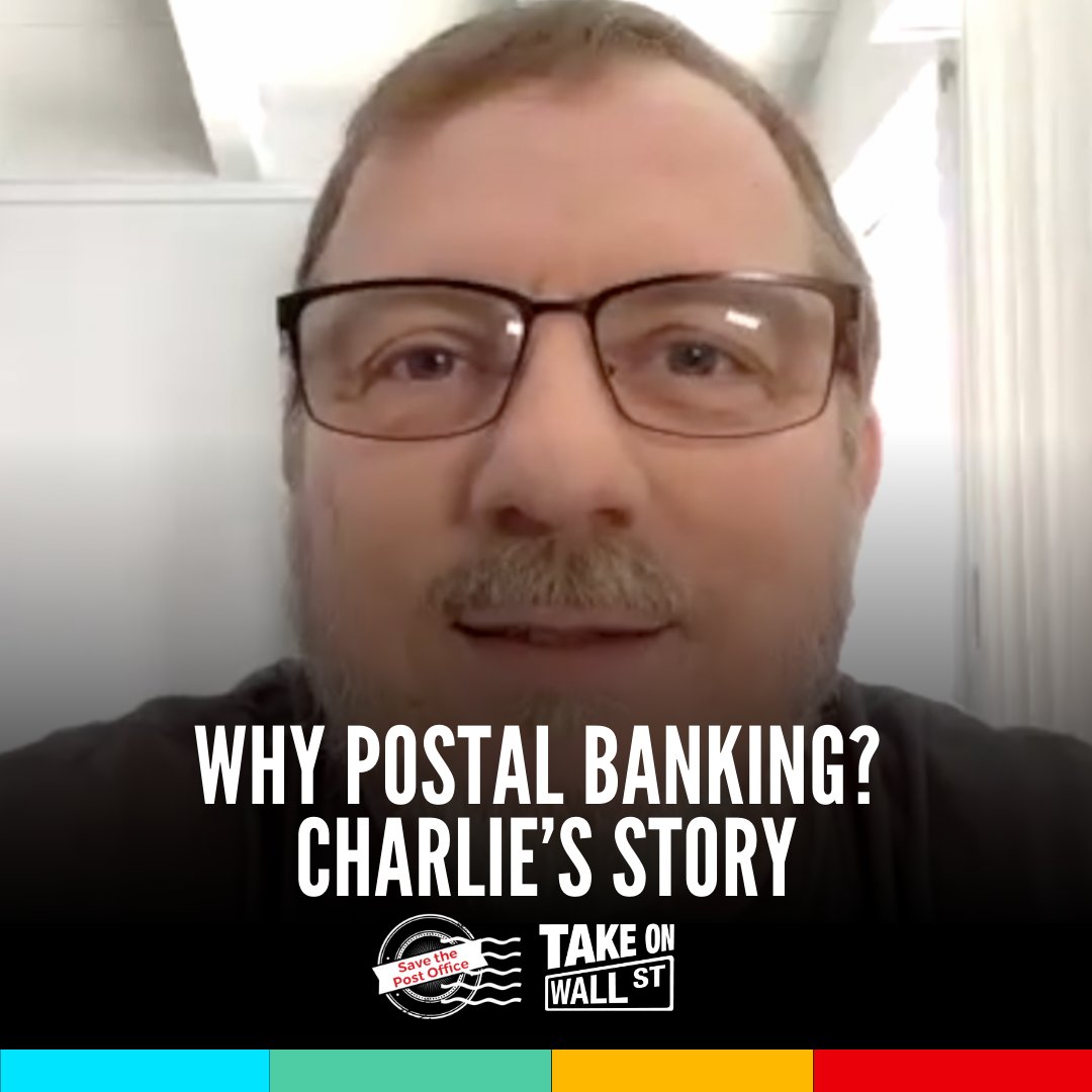 Charlie's experience with misrepresentative bank charges highlights the need for postal banking. Learn how it can save you from unnecessary fees.

Watch now: youtu.be/mEbj-zYcqkc?fe… 

#PostalBanking #BankingFair #SaveThePostOffice
