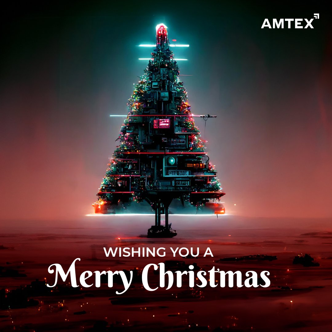 As the festive lights twinkle and carols fill the air, the Amtex family wishes you a Christmas filled with joy, warmth, and unforgettable moments. Thank you for being a cherished part of our journey. May this season bring you peace, happiness, and the magic of the #holidays