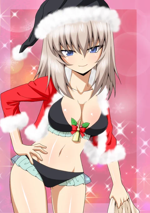 #過去に描いたXmas絵を晒そう 我々も逸見サンタで後に続くであります!
