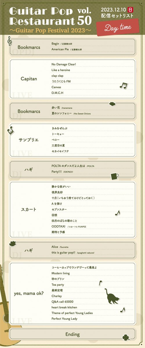 gpr_info's tweet photo. 【最終日!】
GPR50 Day2、配信期間は本日12/24までです!
お見逃しなく!
昼:https://t.co/DPluA59U45
夜:https://t.co/NtSMaldtkd https://t.co/ru81YxXvfx