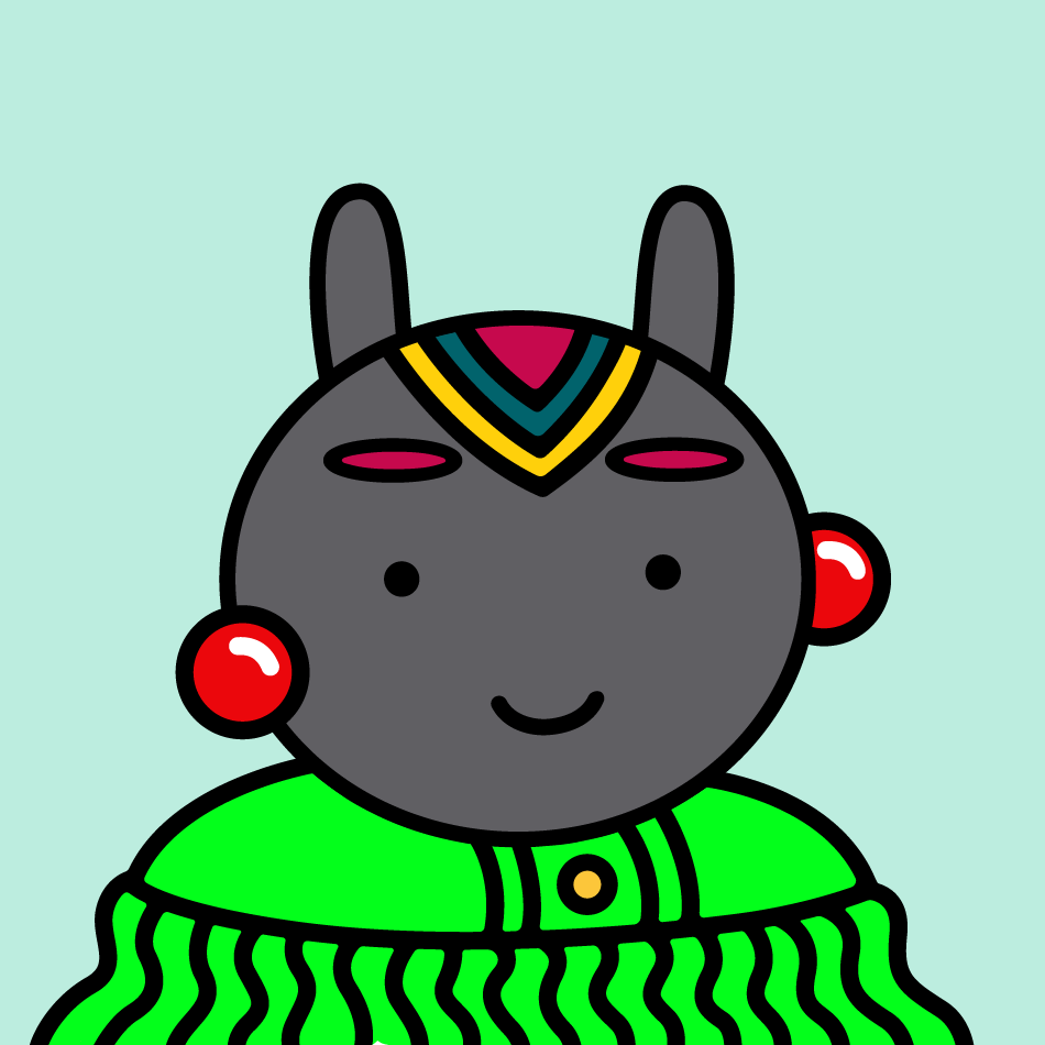 RabbitsFlow's tweet photo. #Weekend vibes 

 rabbits flow #1172 🌺🌺🌺

#nftcollection #PolygonNFT #NFTsales #nftcollector #NFTjapan #opensea #NFTProjects #Polygon #rabbits #PolygonCommunity https://t.co/yj8X6JiUIM