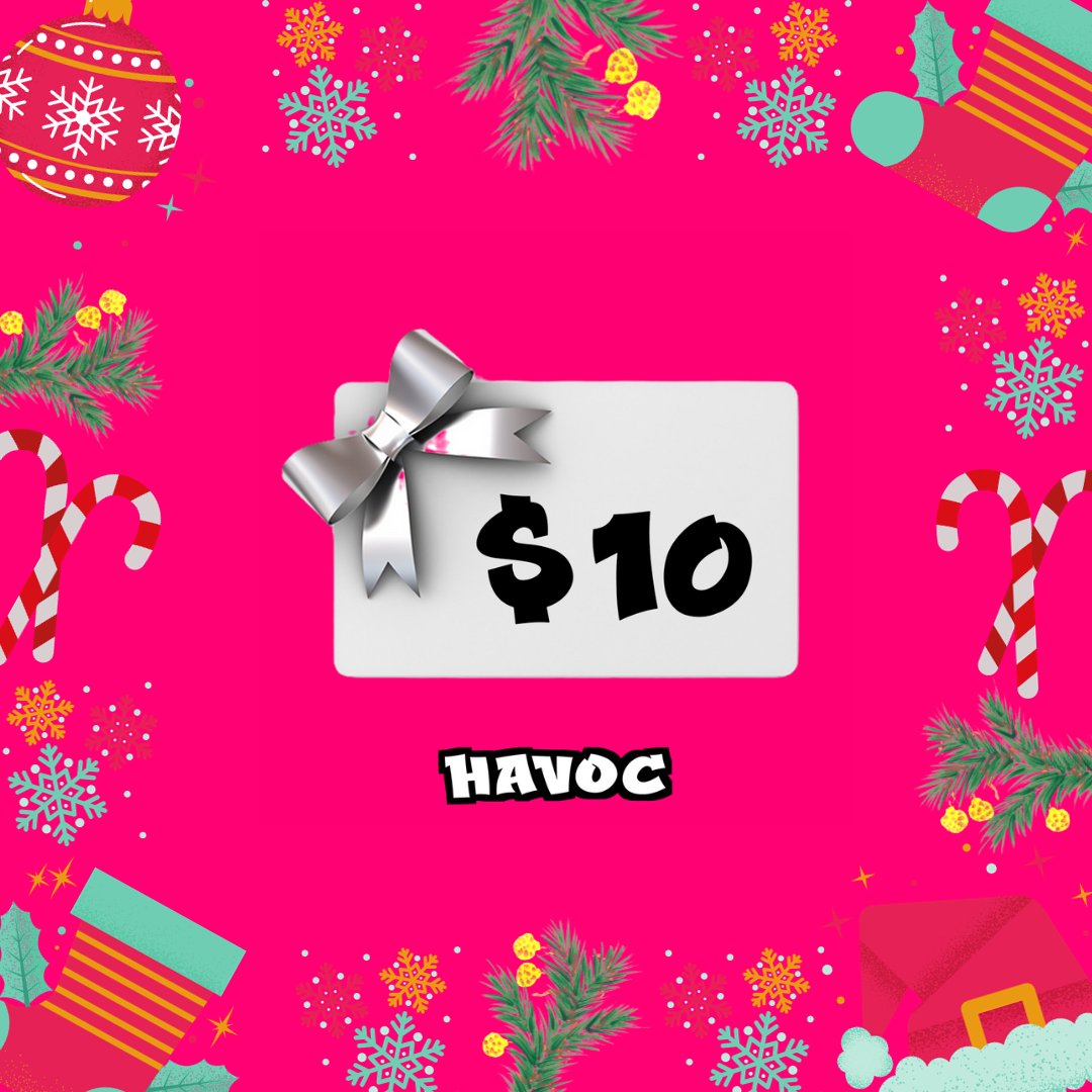 It's not too late to get a gift for a friend or family member!

🎄🎁 This Christmas, give the gift of energy! 🌟 Introducing the Havoc Energy Gift Card - the perfect present for your game-loving friends and family.

#HavocEnergy #GamingFuel #ChristmasGift 🎄🎁✨