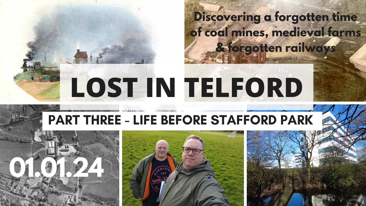 telfordultimate's tweet photo. You might think of Stafford Park as a giant industrial estate.
There is a lot more to it than meets the eye, In this special episode of Lost in Telford we discover Land of the Manor of Lord Stafford.
New film out 01/01/24 6pm
#Telfordultimateguide is back for 2024! https://t.co/8PcCKWZ48p