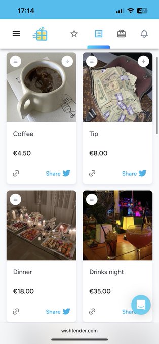 💰🐽 cooome piggy piggy 🐽💰  buy me smth pretty from my list or tip me, after you do reply to that with