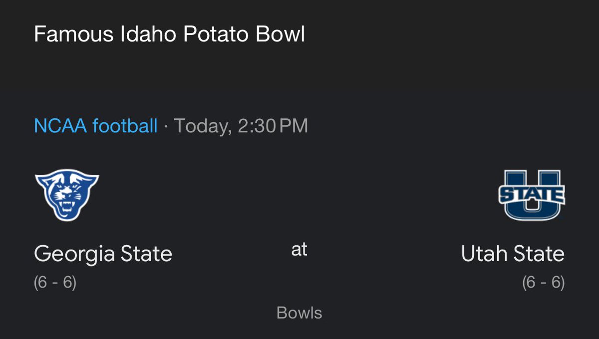 🏈 CFB

UTAH STATE ML(-115)