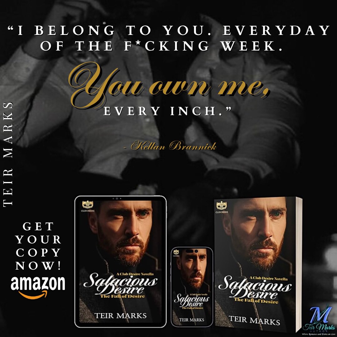 authorteirmarks's tweet photo. Stop punishing yourself & enter Club Desire with Inka & Kellan today… 🔥: https://t.co/5KHlhAY4tb
#StayEtched #ClubDesire #FallOfDesire #EtchedVerse #writingcommunity https://t.co/huXUdggr3X