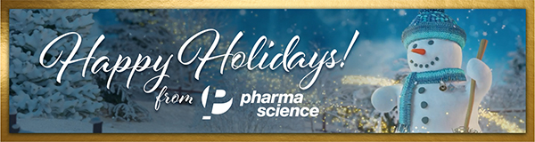 The whole Pharmascience team wishes you a happy holiday season, full of joy, health, and serenity. May 2024 be a year of success, prosperity, and hope for you and your loved ones.

We will be closed on December 25th &amp; 26th 2023 &amp; January 1st &amp; 2nd 2024.