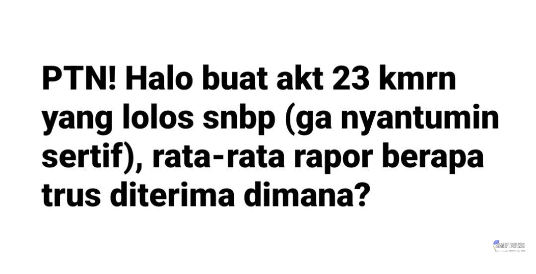 CEK PINNED! tweet media