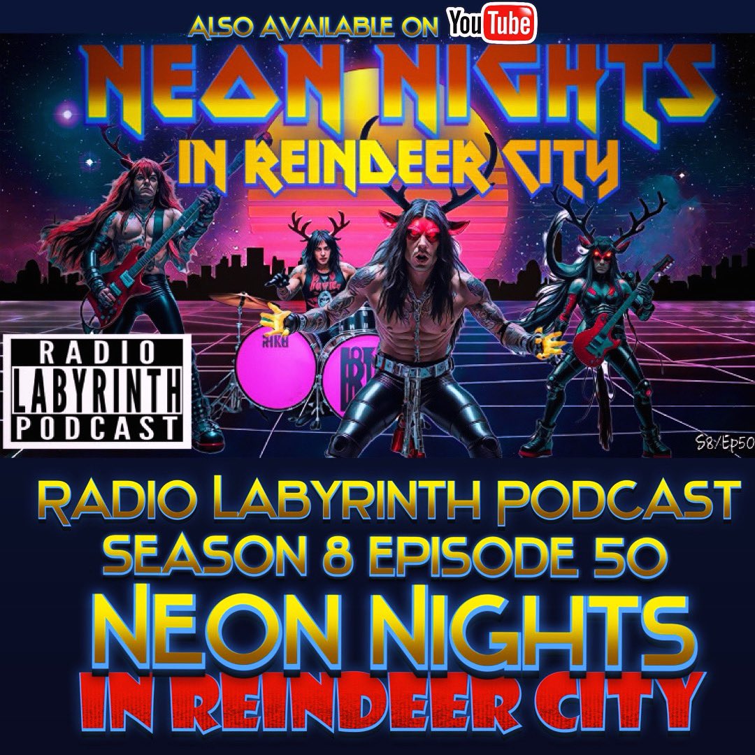 Neon Lights In Reindeer City | Season 8 Finale | Radio Labyrinth Podcast... youtu.be/xwR6BYlR70w?si… ^^^watch here^^^ #Top10Shows2023, #GoogleSearchTrends, #ChristmasSongs, #AICollaboration, #ViewsAndSnooze, #RadioLabyrinthPodcast, #TimAndrews, #AtlantaRadio