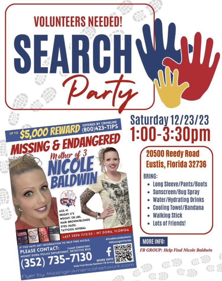 vern_gilbert's tweet image. Up early today preparing for today’s search. Weather looks absolutely perfect.
We expect 20-30 volunteers from the local community.
LE conducted a K9 search yesterday in very close proximity of todays search area clearing 3 more large areas. 
Please keep Nicole’s children in your…