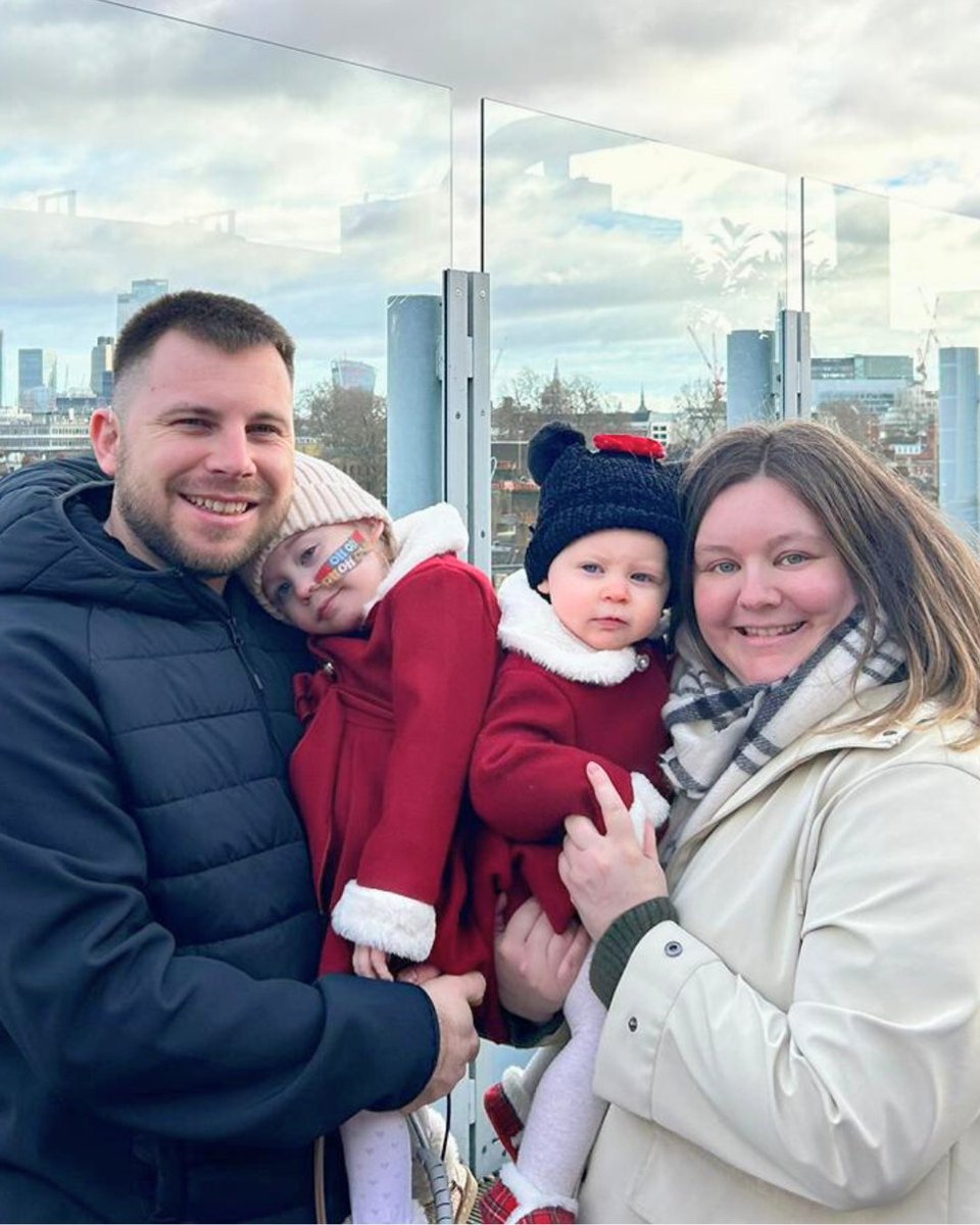 “If you can do Christmas in hospital, you can do Christmas anywhere” Jodie, Amelia’s mum.

Amelia needs a heart transplant &amp; spent last Christmas at GOSH. They're preparing to spend another Christmas in hospital.

Help bring the magic of Christmas to GOSH: bit.ly/3uRyHQH