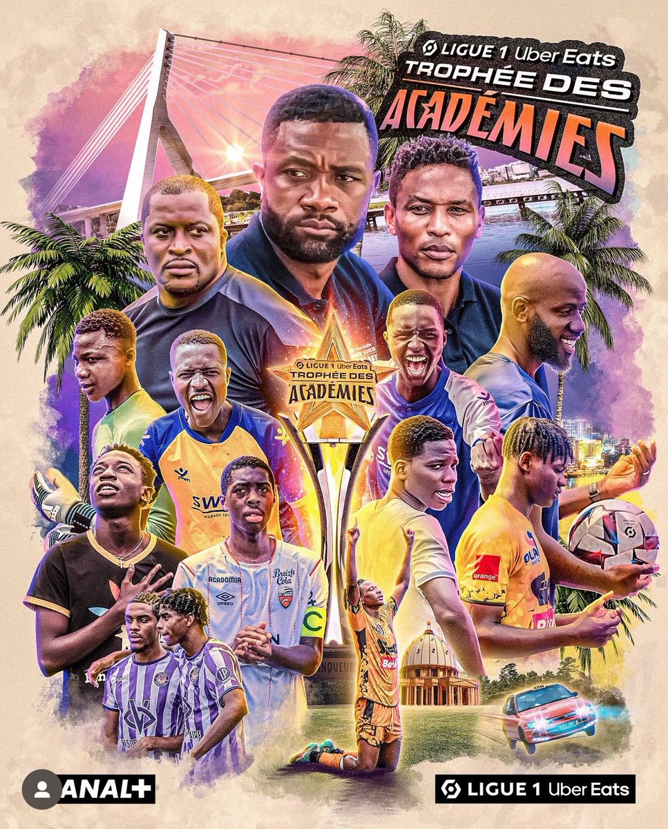 🔴 La Ligue 1 Uber Eats organise un tournoi pour les Académies du 9 au 12 janvier prochain diffusé sur Canal +. Il opposera des académies du continent africain à des institutions du championnat français. La Kadji Sport Academy prendra part au tournoi. 🔝🇨🇲 @cplussportafr