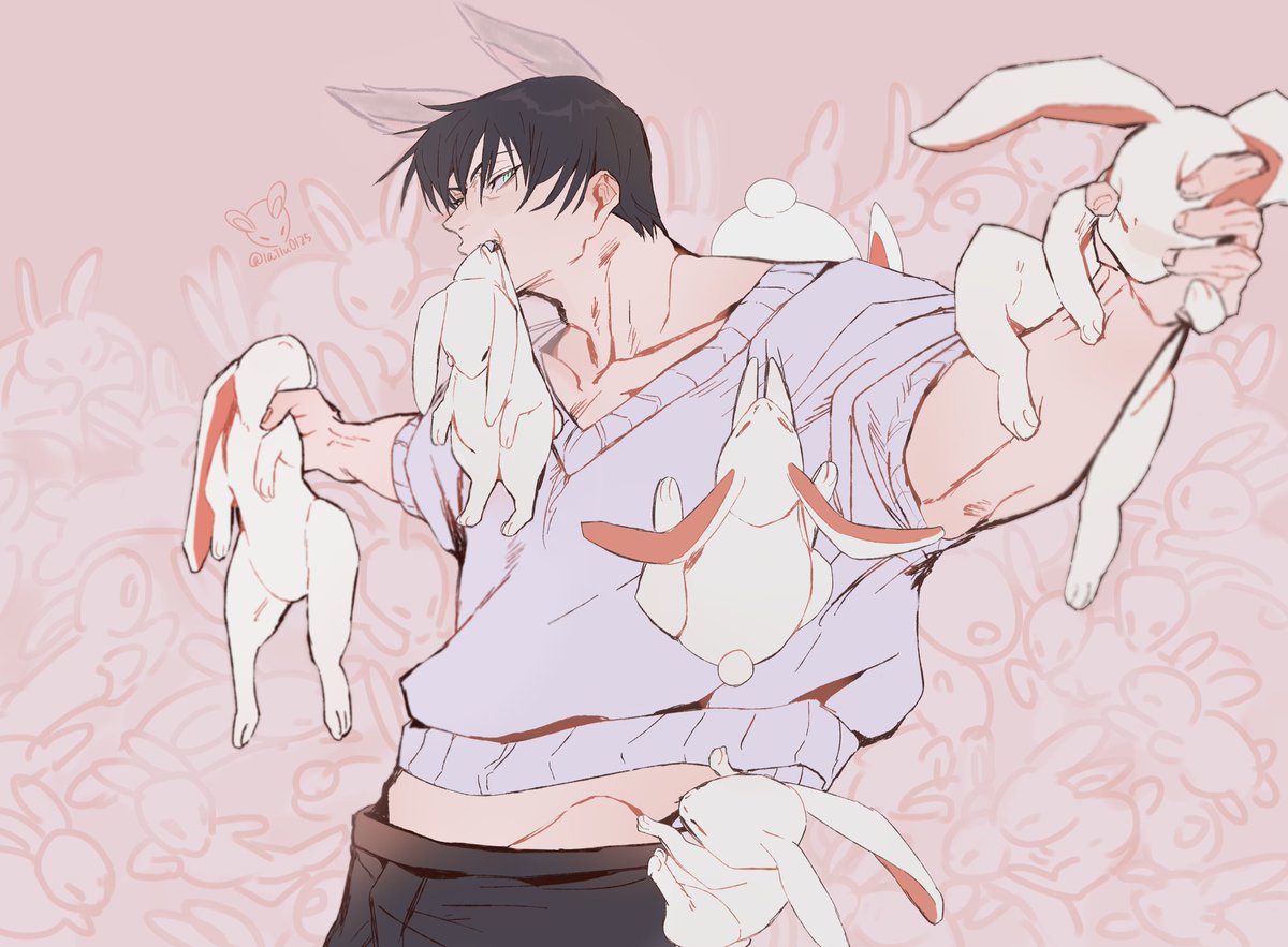 lailu0125's tweet photo. #呪術廻戦  #伏黒甚爾 
🐰🐰🐰🐺🐰🐰🐰 https://t.co/v6ZMHXS0BQ