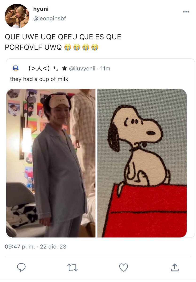 myuinniverse's tweet photo. panzón  ⋆  hyunin mini au

después de ver una foto, hyunjïn se obsesiona con ver a jeongïn panzón y no pararía hasta lograr su objetivo https://t.co/l27eZrlTYp
