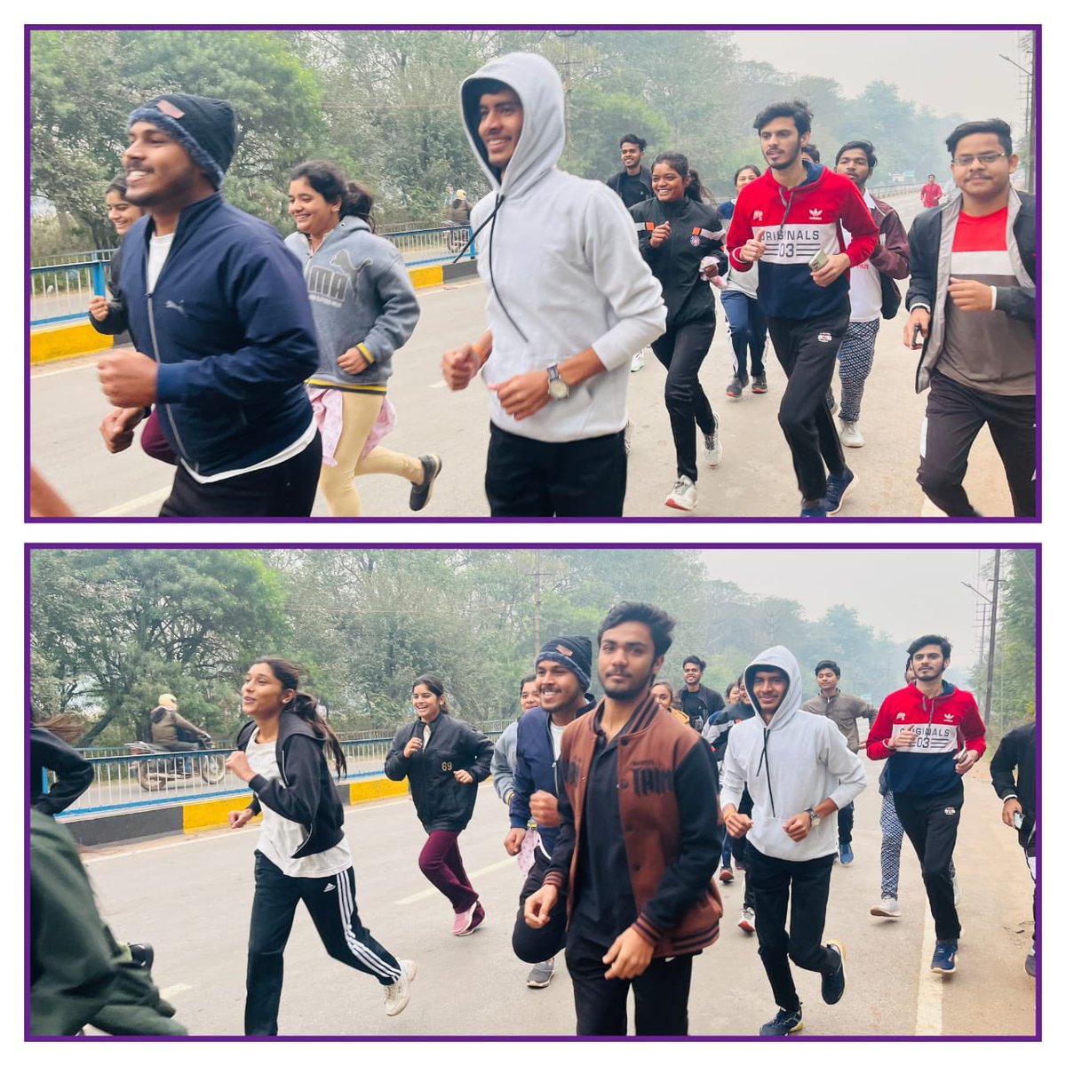 Nss_ssgi's tweet photo. Jai Hind 🇮🇳
On 23rd December, 2023, the @Nss_ssgi participated in the #RunforFarmers, a cross-township run conducted by the #DhavalasFoundation at Kreeda Parisar, Bhilai, to support #marginalfarmers.
@_NSSIndia
@YASMinistry
@NSSRDBhopal
@NssChhattisgarh
@nsscsvtuCG
@FitIndiaOff https://t.co/AkPmoDvVRU